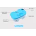 GZ-1901 Semiconductor Mini Dehumidifier Household Small Dehumidifier Bedroom Dehumidifier Moisture Absorber EU Plug Charm Red