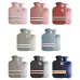 2000ml Large Explosion-proof Water-injected PVC Warm Water Bag Dark Gray