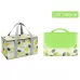 JY2209 Camping Moistureproof Portable Picnic Basket Set  Leaves