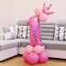 Number Foil Balloon Happy Birthday Decoration Pink