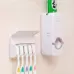 Automatic Toothpaste Dispenser With Toothbrush Holder