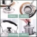 1L Stainless Steel Whistle Kettle for Induction Cooker Home Classical Piano Sound Singing Pot without Magnetic Heat