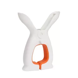 TESBJ001 Drying Quilt Clamp Clothes Windproof Clamp  Large White Orange