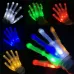 1 Pairs Hand Bones LED Glowing Gloves Colorful