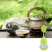 Food Grade Leaf Silicone Make Tea Bag Stainless Steel Tea Strainers Random Color Delivery