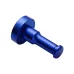 Color Personality Space Aluminum Round Hook Single Hook Kitchen Color Clothes Hook No Rust Dark Blue