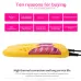 Multifunctional Household Cartoon Dehumidification Deodorization Shoe Warmer Dryer with Lighting US Plug Yellow