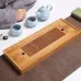 Bamboo Tea Trays Kung Fu Tea Accessories Tea Tray Table With Drain Rack primary color