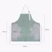 Home Hand-Wiping Apron Waterproof Home Kitchen Waist Coffee Stripes