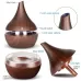 300ml USB Electric Aroma Air Diffuser Wood Ultrasonic Air Humidifier Essential Oil Aromatherapy Cool Mist Maker White