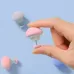 8 PCS Non-marking One-touch Unlocking Mushroom-shaped Quilt Fixer Blue and Cloth Needle