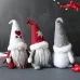 Faceless Doll With Hat Christmas Dwarf Plush Doll Snowflake