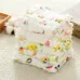 2 PCS Cotton 6-layer Gauze Saliva Towel Seersucker Small Square Scarf
