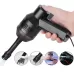 HK-6019D Portable Household Car Handheld Mini USB Vacuum Cleaner Dust Collector Cleaning Tools Black