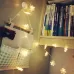 3m 20 LEDs USB Home New Year Christmas Decoration Snowflake Garland Light Warm White