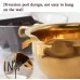 Cheese Butter Chocolate Stainless Steel Melting Bowl Gold
