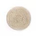 2 PCS Non-slip Natural Corn Woven Thickening Insulated Tea Mat Table Heat-resistant Casserole Mat Round Placemat 35cm