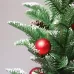 40cm SYCT74 Christmas Decorations White PE Red Fruit Mini Christmas Tree