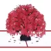 Three-Dimensional Maple Tree Greeting Card Birthday Card Red Maple Leaf 3d Card