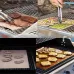 5 PCS  Barbecue Grill Mat Non-Stick BBQ Baking Mats 40 x 33cm Bronze