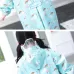 Cartoon Children Raincoats Waterproof Raincoat with Schoolbag