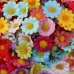 100 PCS 12 Leaf Sun Flower Head Simulation Small Chrysanthemum Sunflower Flower Head Color Mixing