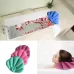 Shell Shaped Soft Bathroom Pillow Home Comfortable Spa Inflatable Bathtub Cushion Random Color Delivery