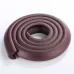 212cm Baby Edge Cushion Foam with Self-adhesive Tape Coffee