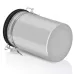 Coffee Container Stainless Steel Tea Storage Chests Black Kitchen Sotrage Canister Coffee Tea Caddies Teaware Gray