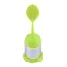 Food Grade Leaf Silicone Make Tea Bag Stainless Steel Tea Strainers Random Color Delivery
