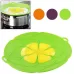New Spill-Proof Anti-Flutter and Heat-Resistant Silicone Pot Cover Ramdom Color Delivery