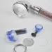 2cm Large 3 Settings Adjustable PC Negative Ions Shower Head Transparent