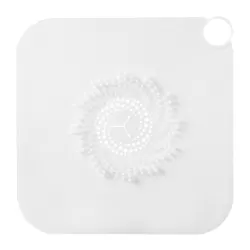 Household Sewer Deodorant Cover Sealing Plug Silicone Toilet Floor Drain Deodorant Transparent White