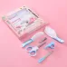 2sets 6 in 1 Baby Care Cleaning Kit Nail Scissors Combination Set