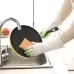 5 Pairs Sale Shark Housework Cleaning PVC Latex Gloves Waterproof Thicken Laundry Washing Gloves Green