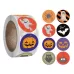 Halloween Stickers Gift Decoration Baking Cake Packaging Labels