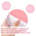20 PCS / Pack 10cm Bathroom Steps Round PEVA Non-Slip Stickers Blue