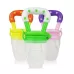 3 PCS Portable Baby Infant Food Nipple Feeder Silicone Pacifier Silicone Baby Soother Random Color