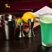 550ml 5 in 1 Classic Stainless Steel Shaker Set Shaker/Jigger/Strainer/Ice Clip/Stirrer Pipe