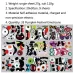 1 Sets SQ629 Halloween Electrostatic Window Stickers Party Decoration Glass Window Wall Double-Sided Stickers Pumpkin Expression