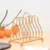 2 PCS Home Kitchen Small Bowls Dish Storage Drain Rack Silver