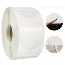 50mm Round Transparent Gift Bag Sealing Sticker Packaging Bag Self-Adhesive Sticker Decoration