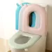 Household Thickened Waterproof Washable Toilet Seat Green