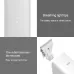 Original Xiaomi Enchen Boost Intelligent Fast Charging Electric Hair Trimmer Haircut Machine White