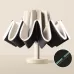 20 Bone Reverse Double Bone Automatic Folding Umbrella Sunshade Sun Umbrella Beige