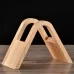Coffee Filter Holder Coffee Storage Rack Filter Box Paper Base Bracket Display Stand Wooden V Holder