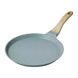 28cm Non-Adhesive Pan Cake Crust Omelette Breakfast Pancake Pan Green