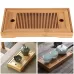 Bamboo Tea Trays Kung Fu Tea Accessories Tea Tray Table With Drain Rack primary color