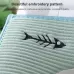 Washable Bathroom Toilet Seat Cover Warmer Soft Cushion Pad Closestool Lid Mat Household Products Green