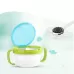 Baby Products Anti-sprinkling Design Baby Double Handle Biscuit Small Bowl Snack Cup Yellow
